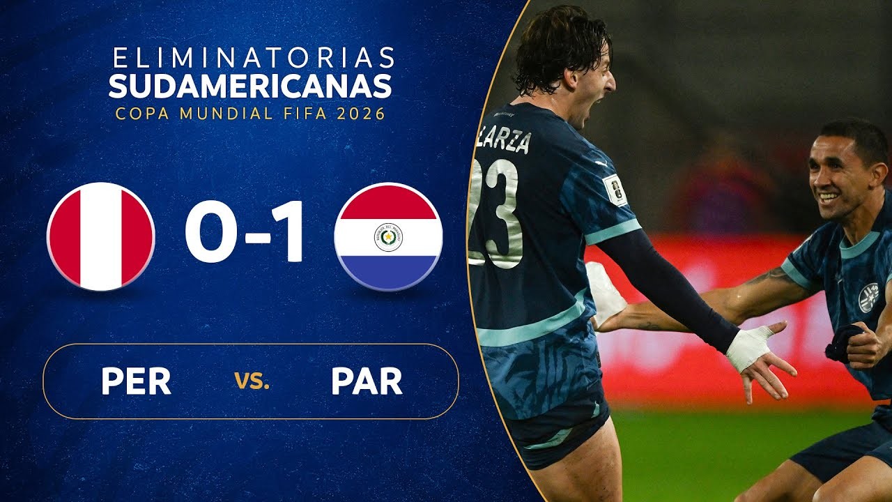 #ไฮไลท์ฟุตบอล [ เปรู 0 - 1 ปารากวัย ] ฟุตบอลโลก โซนอเมริกาใต้ 2025/10.9.68